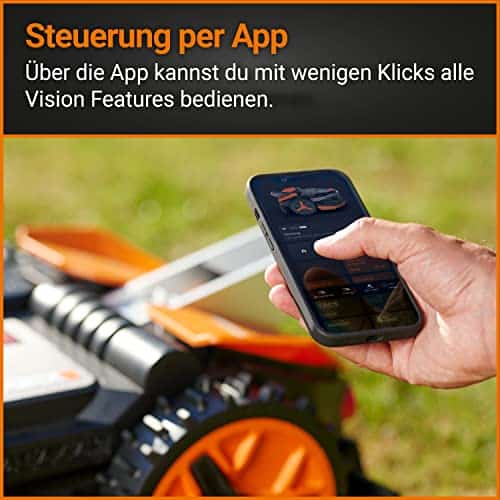 WORX Landroid VISION M800 Mähroboter WR208E für Gärten bis 800qm