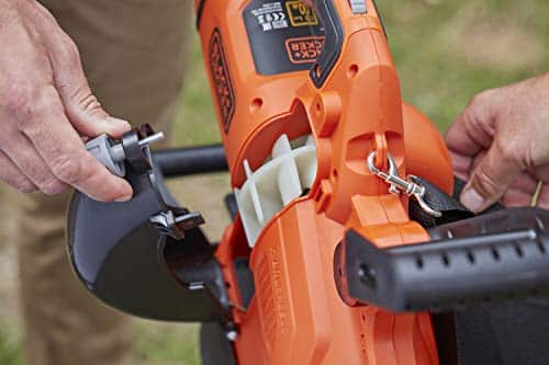 Black+Decker AkkuLaubsauger/Laubbläser mit Häcksler BCBLV3625L1 (45l