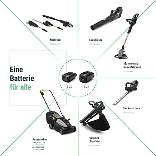 Alpina AkkuRasenmäher AL1 3820 Li Kit