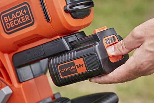 Black+Decker AkkuLaubsauger/Laubbläser mit Häcksler BCBLV3625L1 (45l