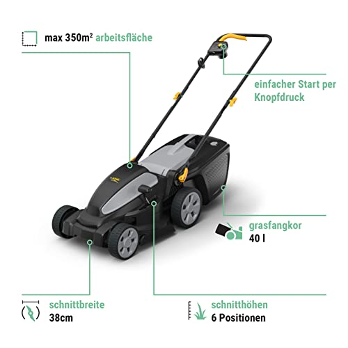 Alpina AkkuRasenmäher AL1 3820 Li Kit
