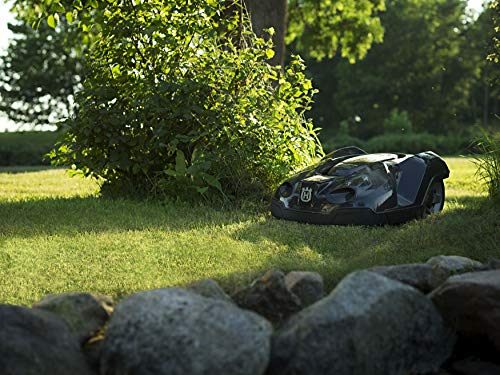 Husqvarna Automower 315 Mähroboter (25 W, Wetter Timer, Alarm, 19 Tasten, LCD-Display, 25 x 53 x 51 cm), Granitgrau, 967623405 – Bild 4
