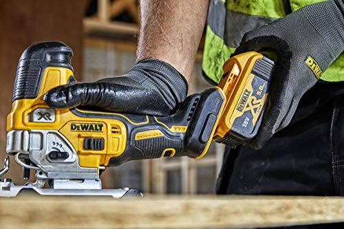 DeWalt DCS335P2-QW 18V Jigsaw, Body Grip, Kitted, 2 x 5.0 Ah – Bild 12