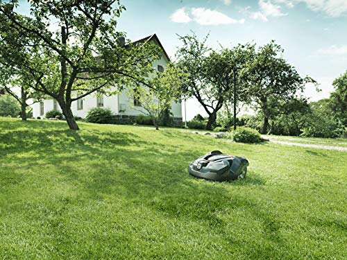 Husqvarna Automower 315 Mähroboter (25 W, Wetter Timer, Alarm, 19 Tasten, LCD-Display, 25 x 53 x 51 cm), Granitgrau, 967623405 – Bild 6