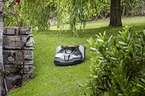 Husqvarna Automower 315 Mähroboter (25 W, Wetter Timer, Alarm, 19 Tasten, LCD-Display, 25 x 53 x 51 cm), Granitgrau, 967623405 – Bild 2