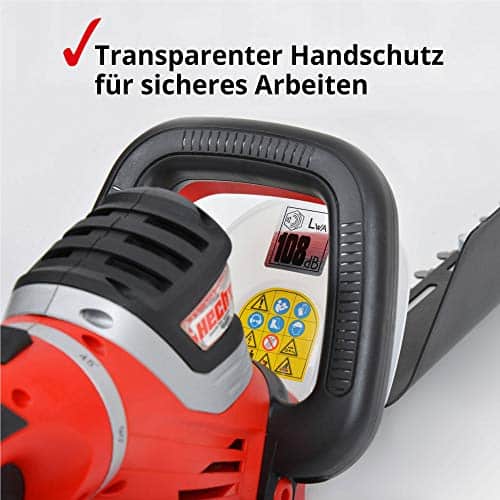 Profi Elektro Heckenschere 750 Watt mit Laser Cut Messer und