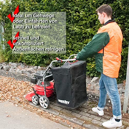 HECHT 8514 BenzinLaubsauger mit Rotationsbürste und HäckslerFunktion