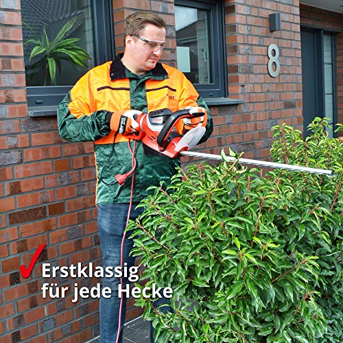 Profi Elektro Heckenschere 750 Watt mit Laser Cut Messer und