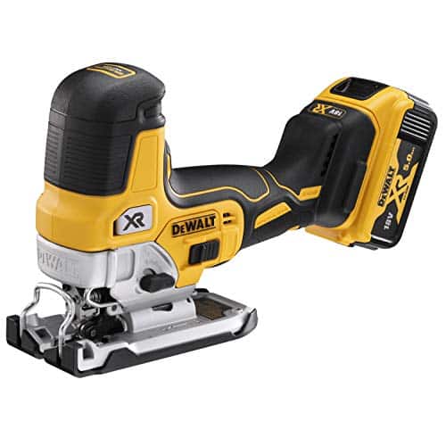 DeWalt DCS335P2-QW 18V Xr Body Grip Jigsaw Kitted, 2 x 5.0 Ah