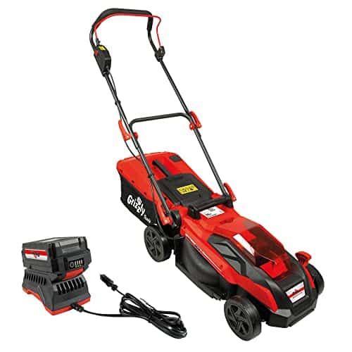 Grizzly Tools Akku Rasenmäher ARM 2040-33 Lion Set Grizzly Tools Akku Rasenmäher ARM 2040-33 Lion Set - inkl. 20V 4 Ah Akku - bürstenloser Motor -33 cm Schnittkreis - 32 l Fangkorb - 5-fach...