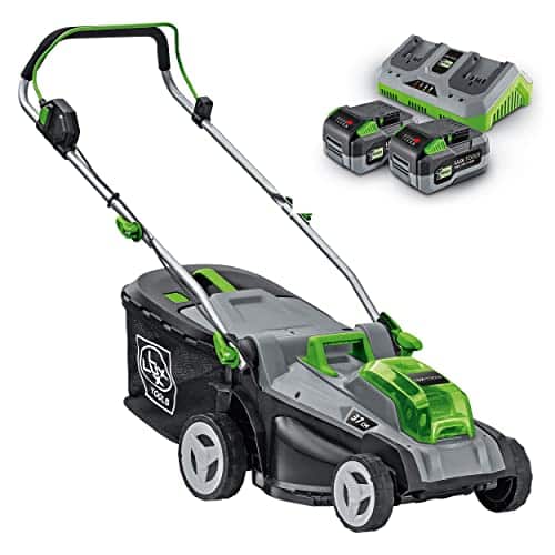 LUXTOOLS ARM2x20/37 AkkuRasenmäher Set für Rasenflächen bis 350 m²
