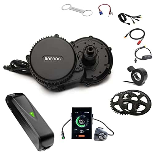 E Bike Umbausatz Mittelmotor Mit Akku Windmeile | Bafang E-Bike Mittelmotor BBS01 36V 250W Umbausatz, mit