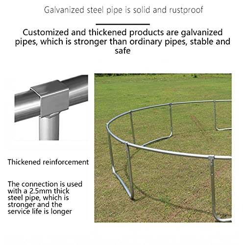 Kinder Trampolin 140 Cm Mit Sicherheitsnetz & Basketballkorb - Indoor & Outdoor