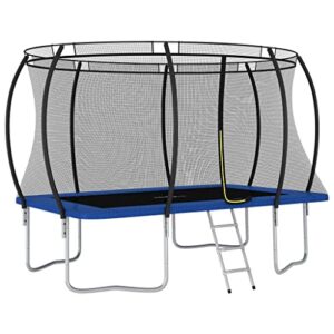 Home & Garden Tools-Trampolin-Set, rechteckig, 335x244x90 cm, 150 kg