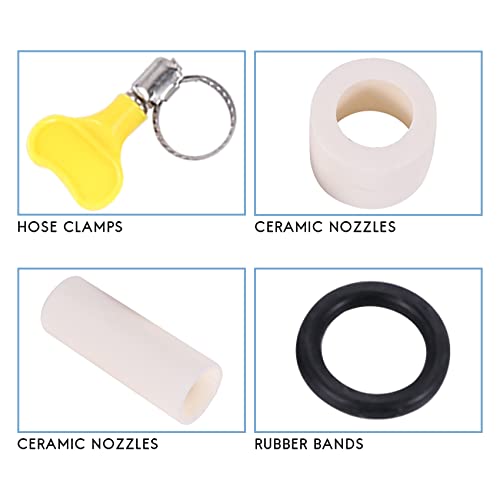 Yuemsh Sandstrahl Düse 5000 PSI - Hochdruck Reiniger Aufsatz Für Abrasive Reinigung