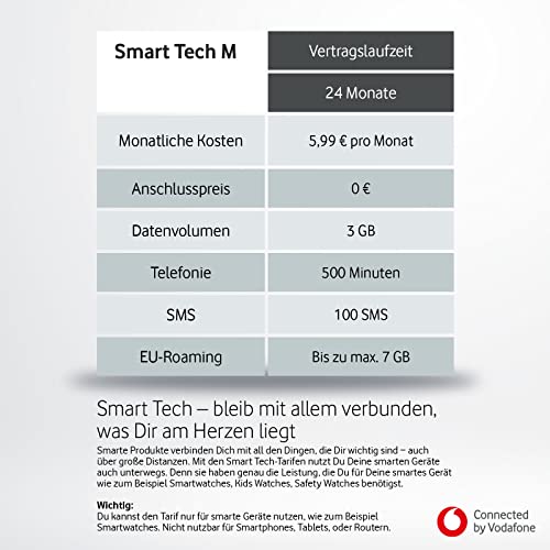 TCL MT40 Smartwatch Kinderuhr mit Displayschutzglas, Vodafone SIM & 50€ Amazon-Gutschein (nach Registrierung). Mit 4G-Anrufen, wasserdicht, SOS Funktion, GPS & elterlicher Kontrolle in blau. – Bild 7