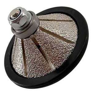 2,5 cm (1 Zoll) abgeschrägte Diamant-Handprofilscheibe für Granit-, Marmor- und Stein-Polierer und Winkelschleifer