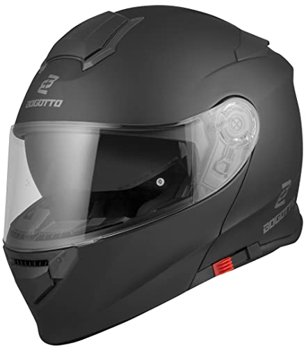 Germot GM 970 Klapphelm | ECE 22.06 | Mit Sonnenblende & Pinlock® | Größe L (59-60 Cm)
