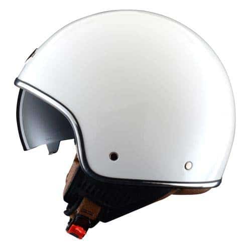 Casque Jet Astone MINIJET - Homologué ECE 22.05 - Coque Polycarbonate - Compact Pour Ville Et Scooter - Intérieur Alcantara Lavable