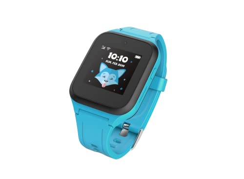 TCL MT40 Smartwatch Kinderuhr mit Displayschutzglas, Vodafone SIM & 50€ Amazon-Gutschein (nach Registrierung). Mit 4G-Anrufen, wasserdicht, SOS Funktion, GPS & elterlicher Kontrolle in blau. – Bild 2
