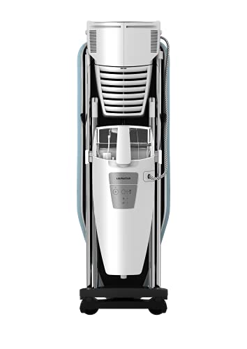 LAURASTAR S Pure Hygienische Dampf, Eliminiert Bakterien und Milben, Professionelles Bügeleisen mit Aktivbügeltisch, Rollenpaare und abnehmbarem Wassertank in Pearl Blue. – Bild 6