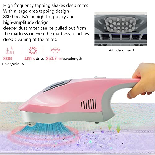 Matrasstofzuiger, Handheld UV-stofzuiger, Schoner bed, Kussens, Bank