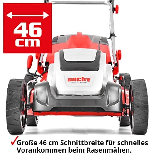 HECHT ElektroRasenmäher 5in1 1800W, 46cm Schnittbreite, 60L