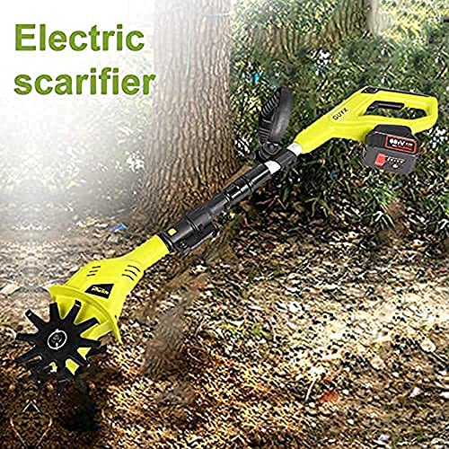 XCC Kabelloser elektrischer Vertikutierer 20V Handrotavator tragbare