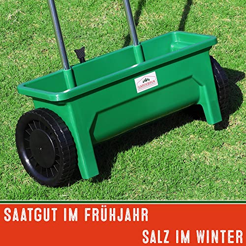 Gardebruk Streuwagen 12L, 50cm Streubreite, Universalstreuer für