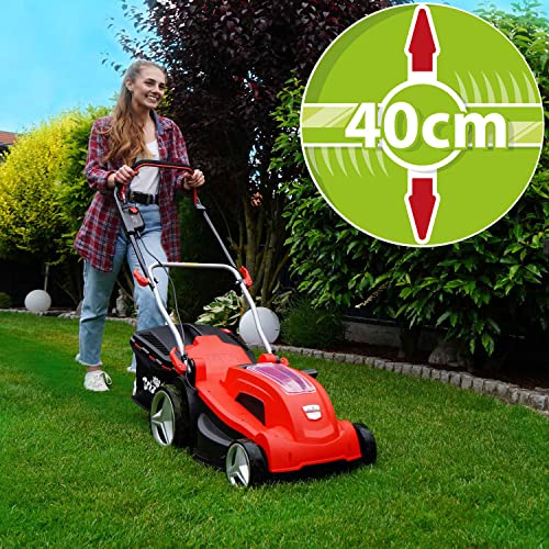 Grizzly AkkuRasenmäher mit Mulchfunktion (40 V LiIon, 40 cm
