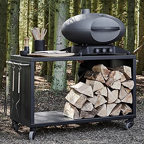 Morsø Garden Grilltisch OutdoorKüche aus robustem Stahl für Gasgrill