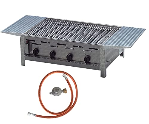 BSR Edelstahl Gaskocher 5,5kW Mit Piezo-Zündung - Perfekt Für Camping & Outdoor
