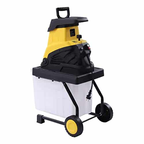 Elektro Gartenhäcksler 2500W mit max. 39mm Aststärke, 50L Beutel und