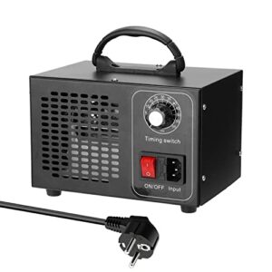 Moochoo Tragbarer Ozonmaschinenerator Luftfilterreiniger mit Zeitschalter Ozonisierer für Heimauto-Formaldehyd