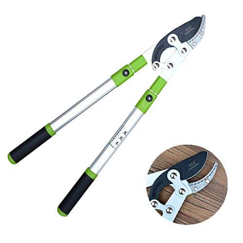 QYWJ Teleskop Astschere, BypassBaumschere (480825 mm), Hebelantrieb