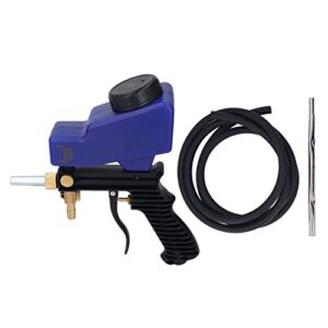 Sandstrahlpistolen-Kit, Sandstrahlpistolen-Kit ABS-Aluminium-2-Steuerungs-Sandstrahlgeräte mit Siphon zum Glasätzen
