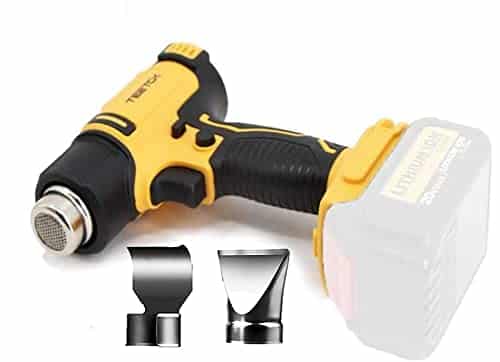 Heißluftgebläse 300-1800W - Temperatur Regelbar 50-550°C Mit 2 Düsen Für Kunststoff & Folien
