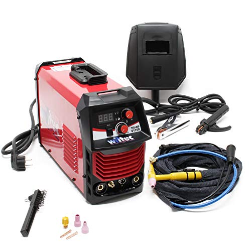 TIGMIG Inverter-Schweißgerät 135A – MIG/MMA, Flux-Draht Ohne Gas, Inkl. Zubehör