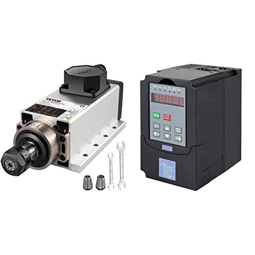 Frequentieomvormer, serie eenfasige frequentieomvormer, VFD-omvormer, professionele frequentieomvormer voor spindelmotor, toerentalregeling (220 V 1,5 kW