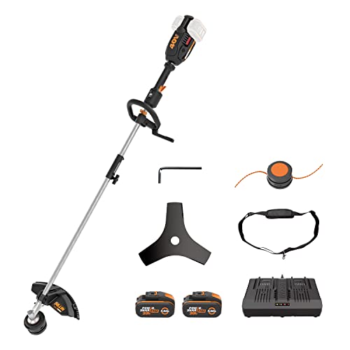 WORX NITRO WG186E.1 Akku Rasentrimmer & Freischneider 40V (2x20V