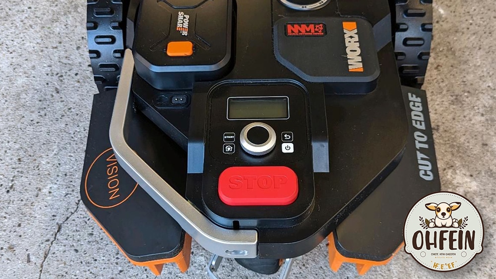 WORX Landroid VISION M800 Mähroboter WR208E für Gärten bis 800qm