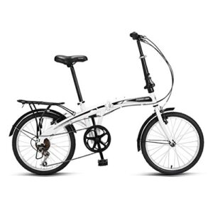 Zunruishop Klappräder Ultra Light tragbare Falten Fahrrad kann im Kofferraum Erwachsene Fahrrad gesetzt Werden Klapprad Faltrad Fahrrad