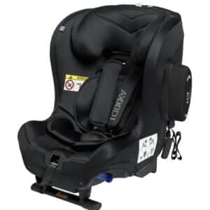 Axkid Minikid 2 Kindersitz 0-25 kg Rückwärtsgerichteter Autositz und Reboarder mit Sicherheitsgurt - Kinderautositz Gruppe 0+/1/2, Verstärkte Kopfstütze,Tar