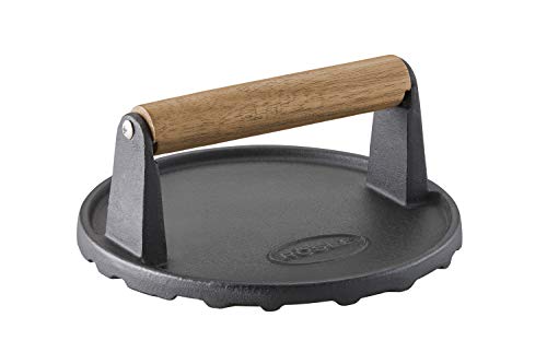 Bacon Master Gusseisen-Presse – 21,6 Cm, 1,4 Kg, Für Speck, Burger, Panini & Grillen