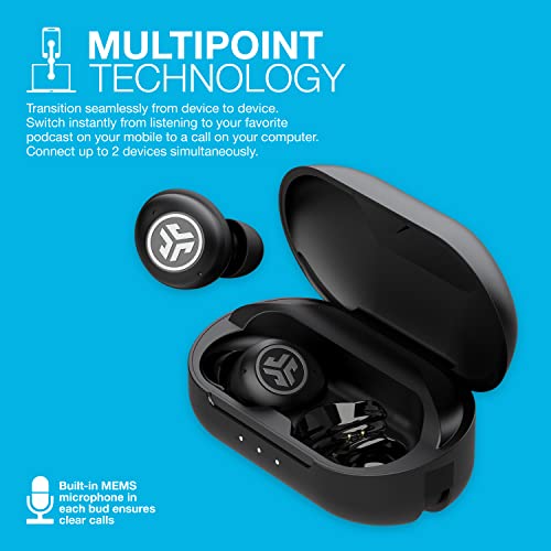 JLab JBuds Air Pro - True Wireless Earbuds mit Tile-Tracker, Bluetooth, kabellos, USB-Ladeetui, Dual Connect & EQ3 Sound – Bild 4
