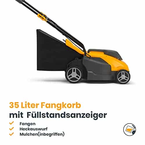 STIGA ElektroRasenmäher Combi 336c, 34 cm Schnittbreite, 1400 W, 35 L