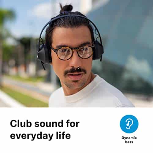 Sennheiser HD 250BT Bluetooth Kopfhörer mit AAC, aptX, aptX Low Latency, Wandlertechnologie, eingebautem Mikrofon, 25h Akkulaufzeit, USB-C Schnellladung - Schwarz – Bild 2