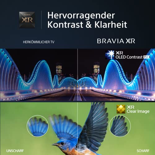 Sony BRAVIA XR XR-65A80L OLED 4K HDR Google TV ECO Pack BRAVIA CORE Playstation 5 24 + 12 Monate Herstellergarantie – Bild 2