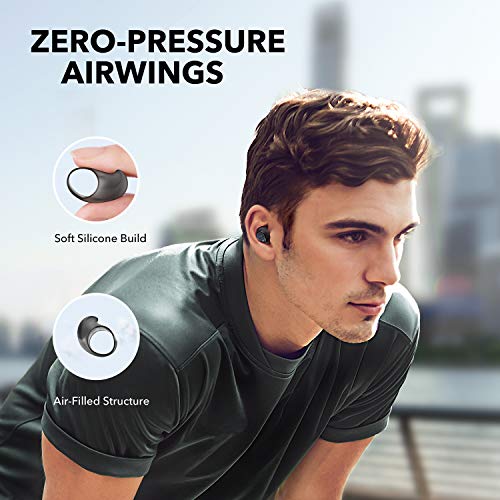 Soundcore Life Dot 2 True Wireless Kopfhörer: 100h Akkulaufzeit, 8mm Audiotreiber, fantastischer Sound, bequeme AirWings, Bluetooth 5, ideal für unterwegs, Sport, Workout und Reisen. – Bild 4
