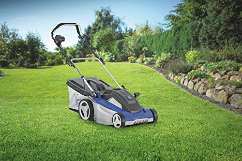 LUXTOOLS E1800/43 Highwheel ElektroRasenmäher, für Rasenflächen bis